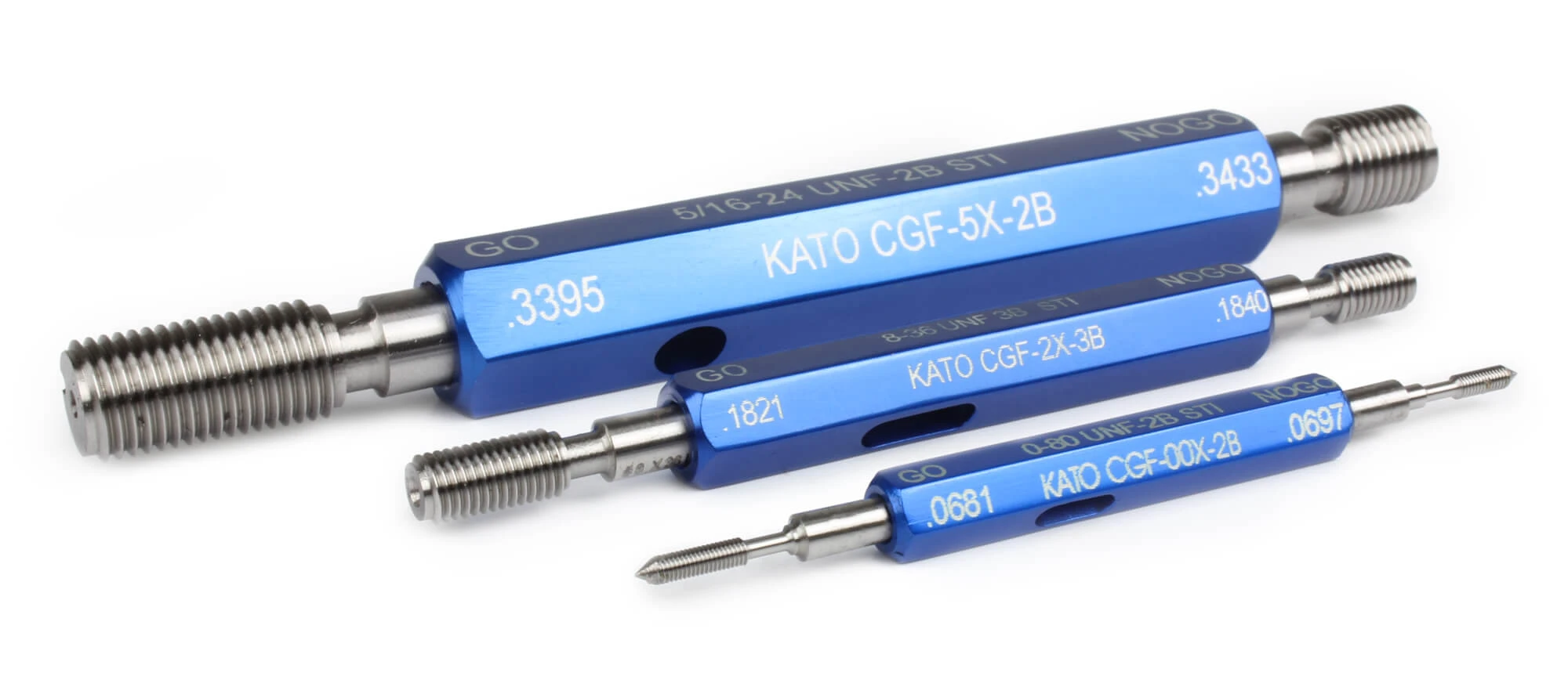 מדידי STI של KATO לבדיקת דיוק התבריג לאחר הוצאת הליקויל